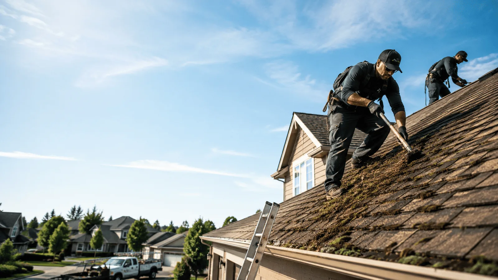 Roof Moss Removal in Coal Run, OH near me